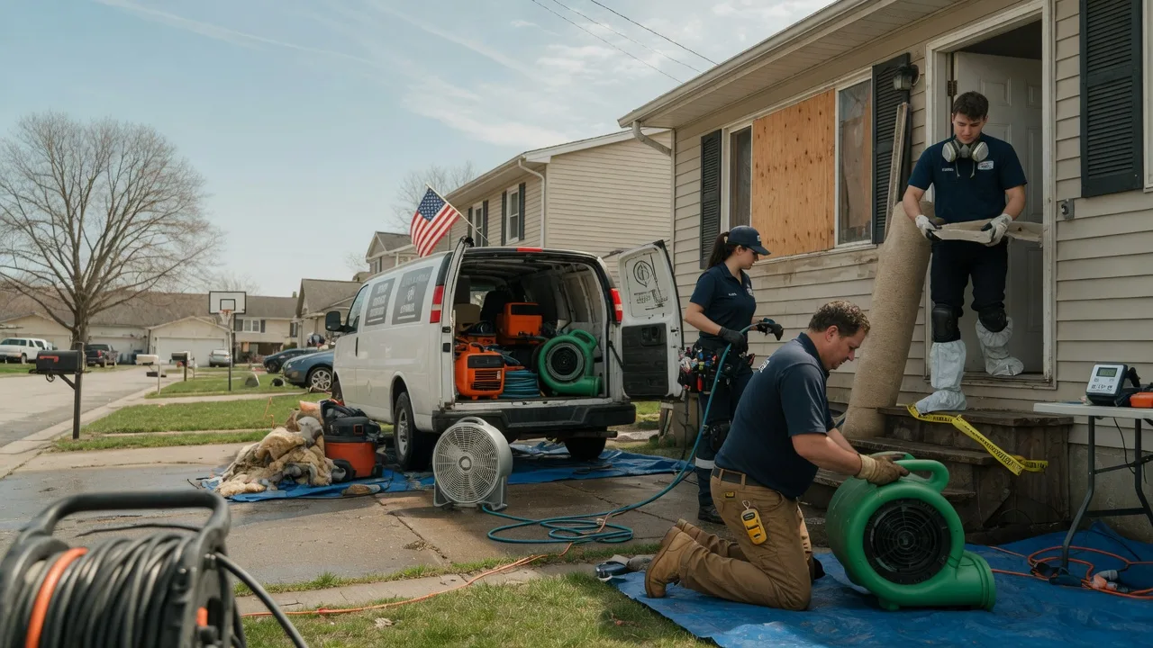 Water Damage Restoration in Parksley, VA near me